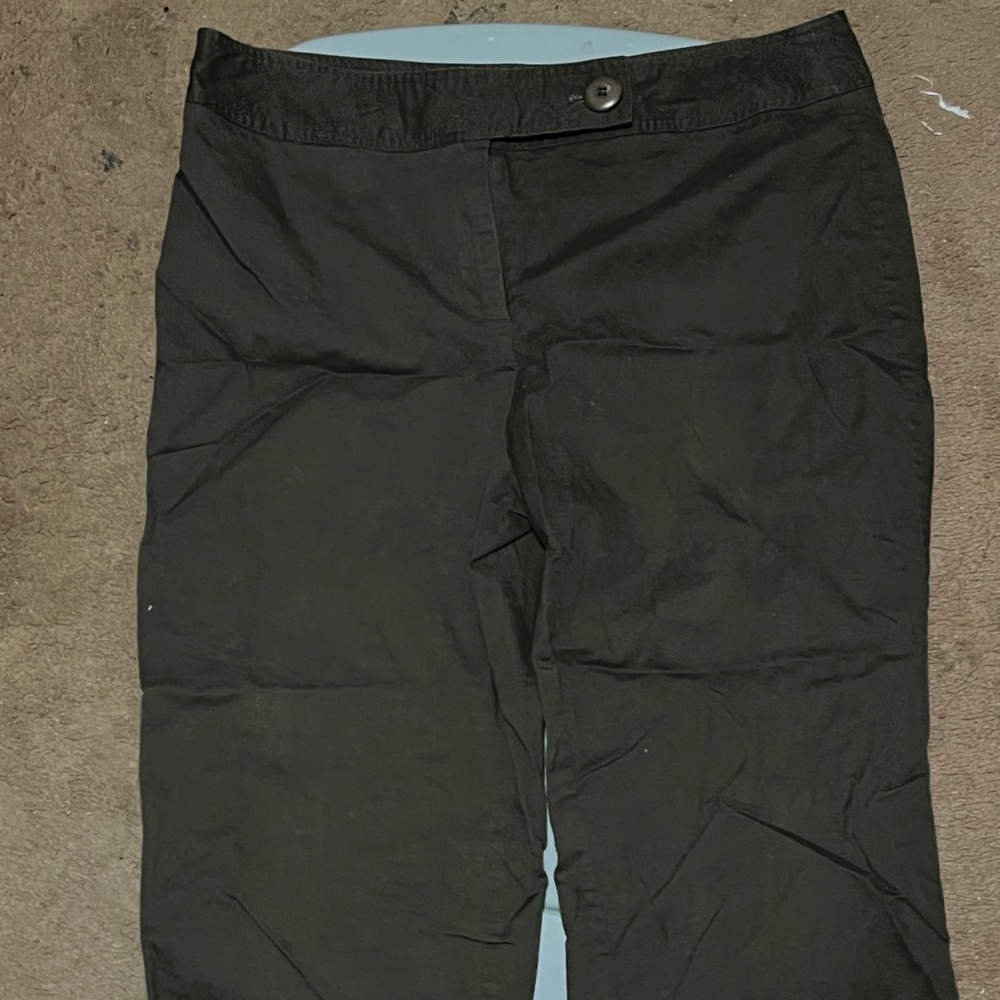 Brown Kaki Capi Pants